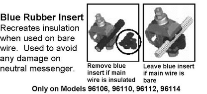Above Ground Insulation Piercing Connectors Main 4/0-2 Tap 4/0-4