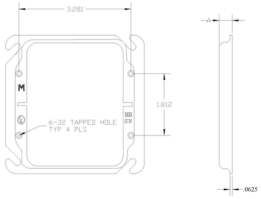 11237, Square Box Cover