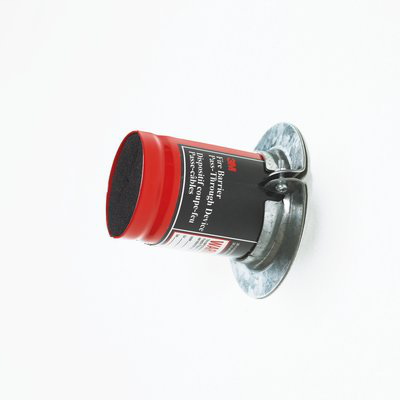 3M Fire Barrier Pass-Through Single Mounting Brackets PT4RMB, Pair, 4 in, Round