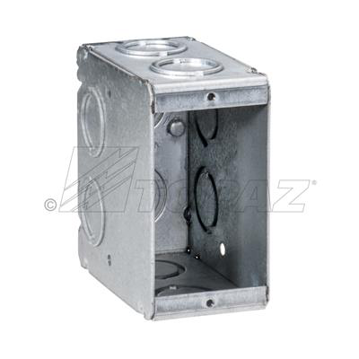 3-1/2" Deep, 1 Gang Masonry Boxes