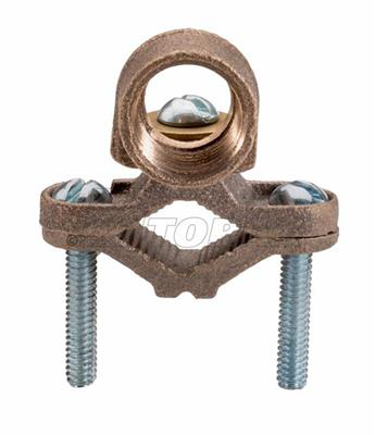 1-1/4" - 2" Ground Clamps for Rigid Conduit with Conduit Hubs - Conduit Size 3/4"