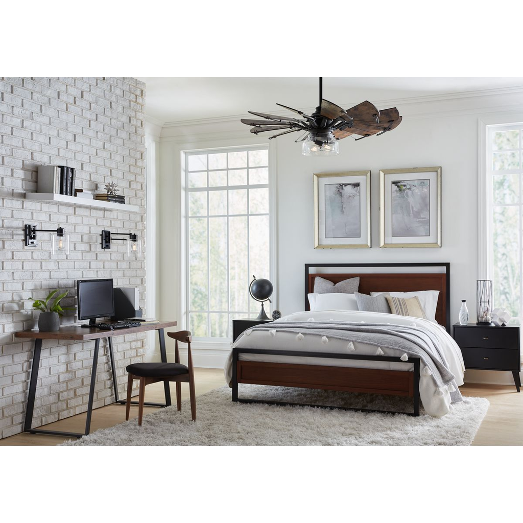 52-inch architectural bronze windmill ceiling fan