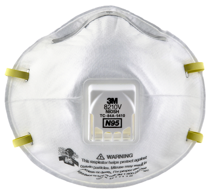 3M Particulate Respirator 8210V, N95 80 EA/Case