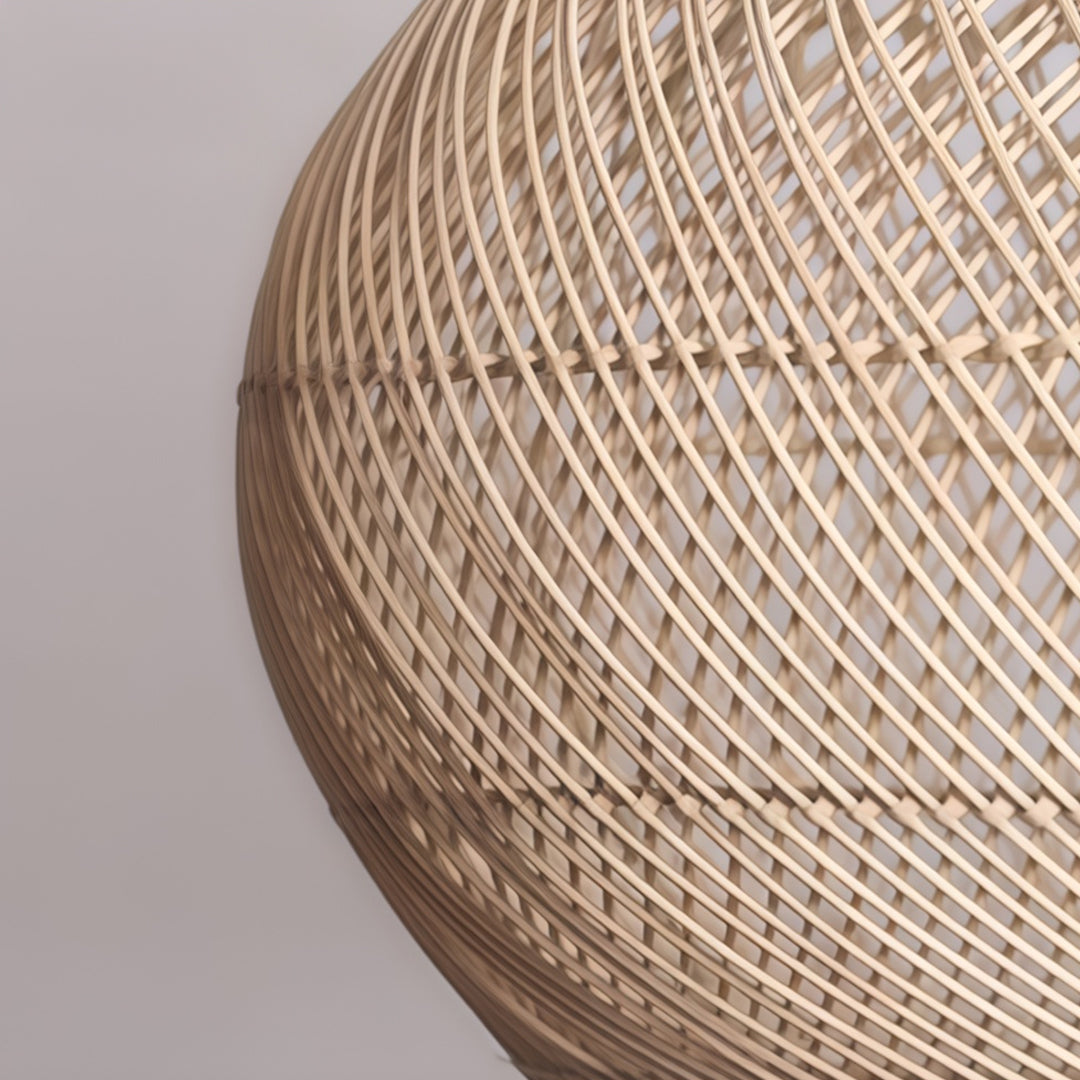 Woven Light Pendants Wabi-Sabi Rattan Ceiling Light