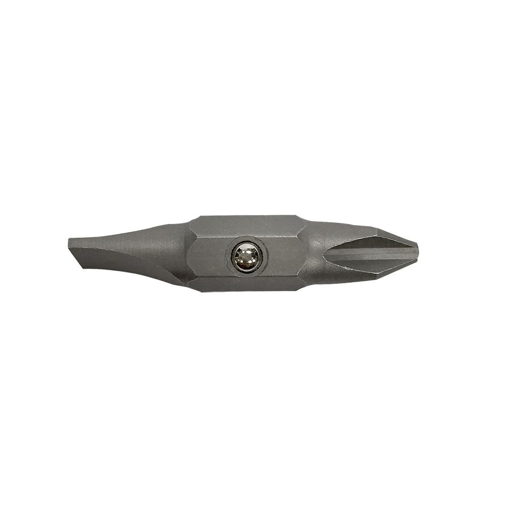 Bit #2 Phillips 1/4-Inch Slotted