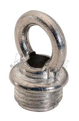 1/2" Male Fixture Loop, Zinc Die Cast