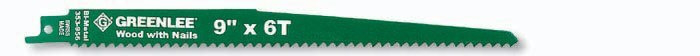9" x 6T Reciprocating Saw Blades