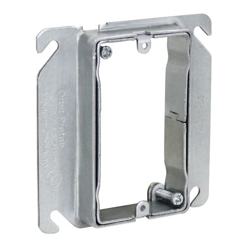 1-GANG ADJUSTABLE RING FOR 4S BOXES