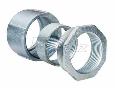 3" 3 Piece Rigid Malleable Iron Couplings