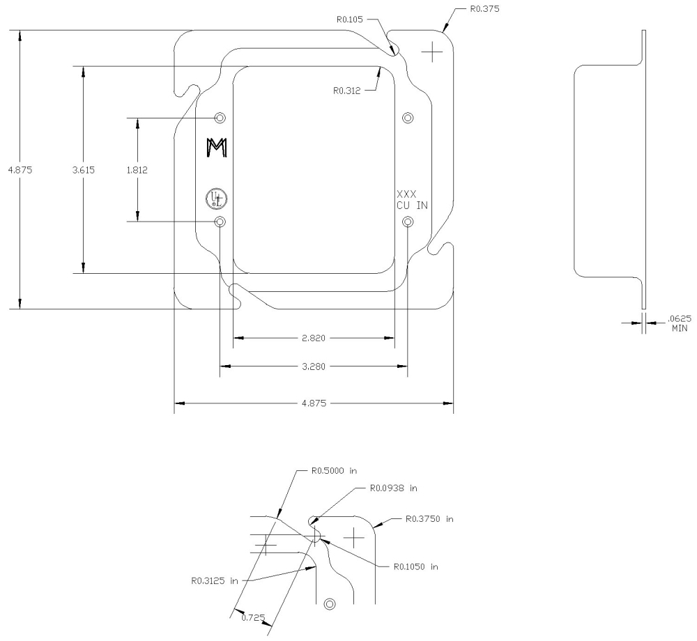 11344, Square Box Cover