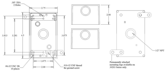 30203, Weatherproof Outlet Box