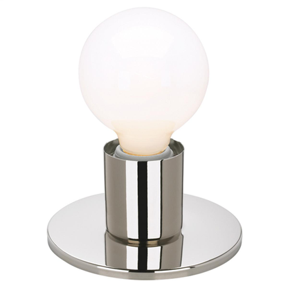 1 Light - Dual Surface Mount- Polished Nickel Finish