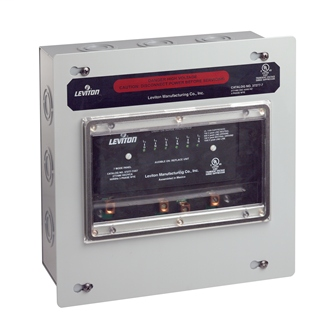 120/208 VAC, 3-Phase WYE Surge Panel, 7-Mode Protection, Without Surge Counter, With LED Diagnostics, NEMA 1 Enclosure, UL 1449 3rd Edition Compliant