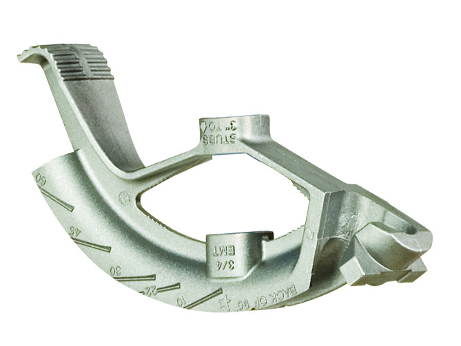 Aluminum Bender Head - 3/4" EMT, 1/2" Rigid & 1/2" IMC