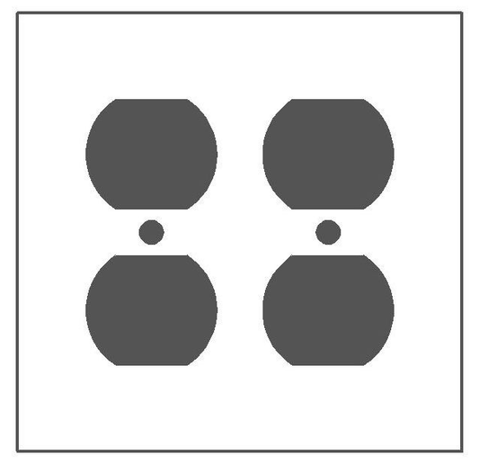 86102, Wallplate