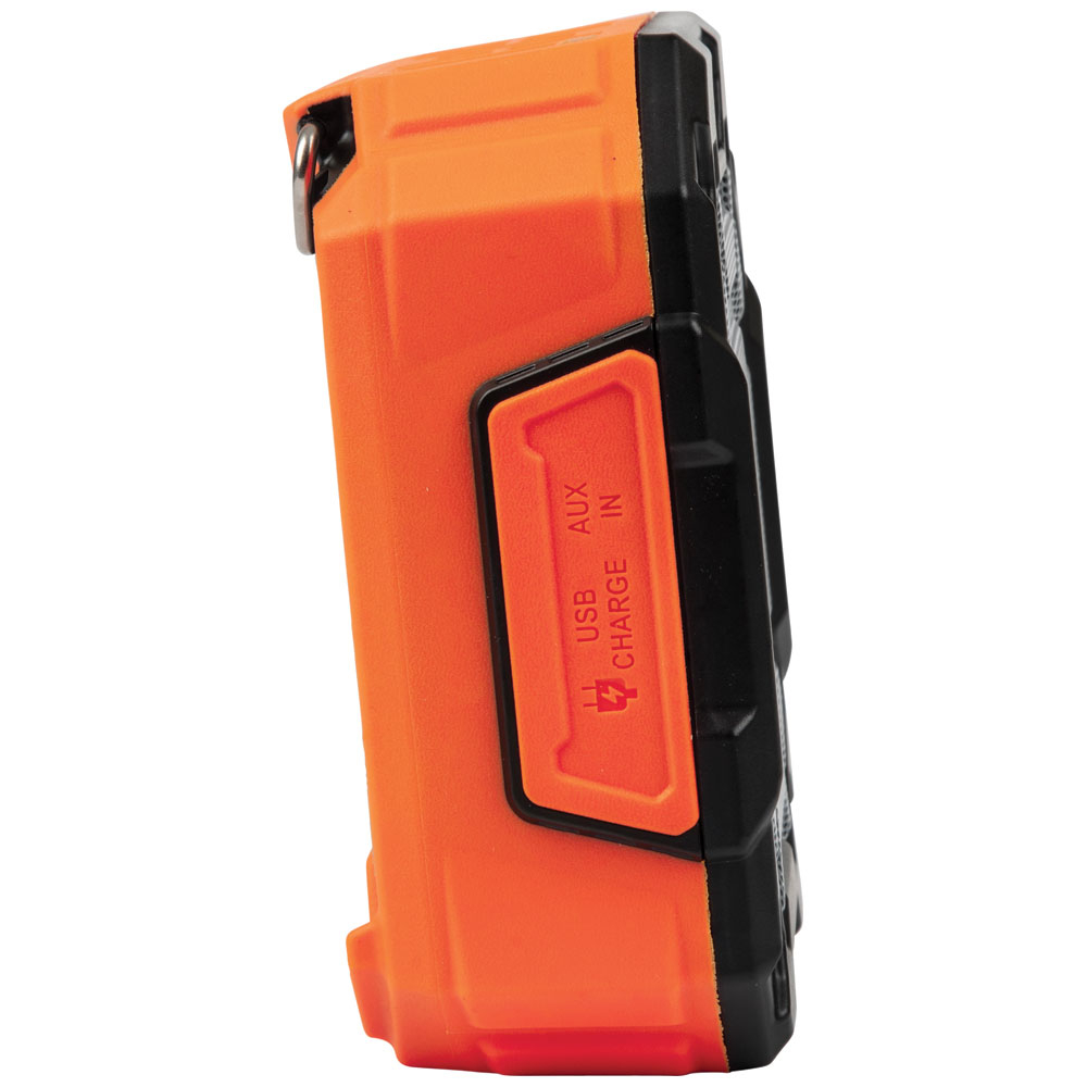 Bluetooth® Jobsite Speaker with Magnet and Hook