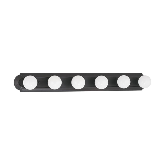 6 Light - 36" Vanity Strip - Mahogany Bronze Finish