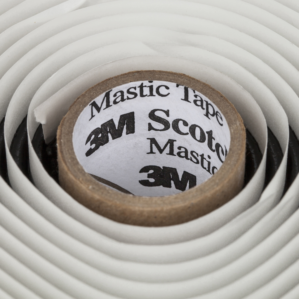3M Scotch-Seal Mastic Tape Compound 2229, 1-1/2 in x 30 ft, Black, 5 rolls/Case