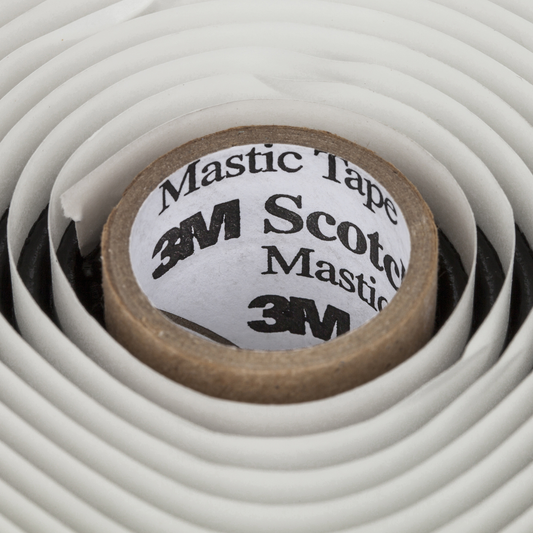 3M Scotch-Seal Mastic Tape Compound 2229, 1-1/2 in x 30 ft, Black, 5 rolls/Case