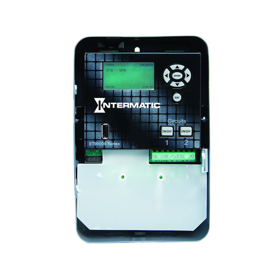 Astronomic 365-Day 2-Circuit Electronic Control, 120-277 VAC, 50/60 Hz, 2-SPDT, Indoor Metal Enclosure, Ethernet Optional