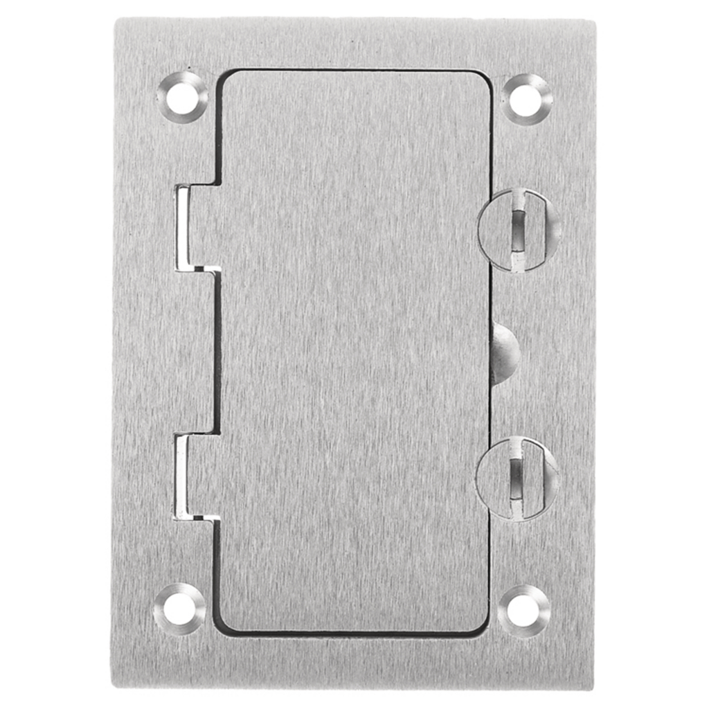 1-Gang Cover, Rectangular, StyleLine Decorator, Aluminum