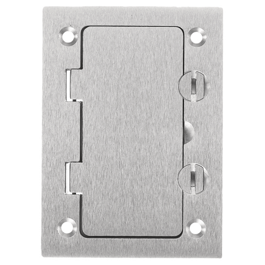 1-Gang Cover, Rectangular, StyleLine Decorator, Aluminum