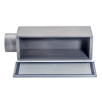 3-1/2" Schedule 40 PVC E Type Conduit Bodies with Junction Boxes