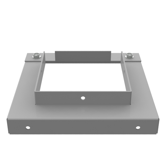 6x1.38x6 Wireway Reducer Type 1 UL Listed ANSI 61 Gray Steel