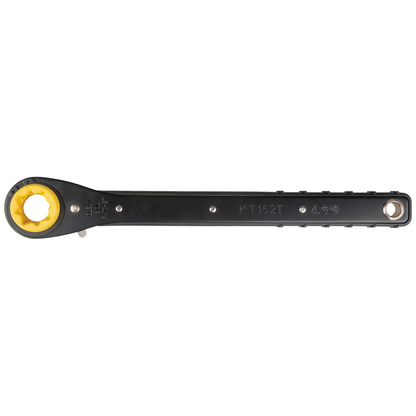 4-in-1 Lineman's Slim Ratcheting Wrench