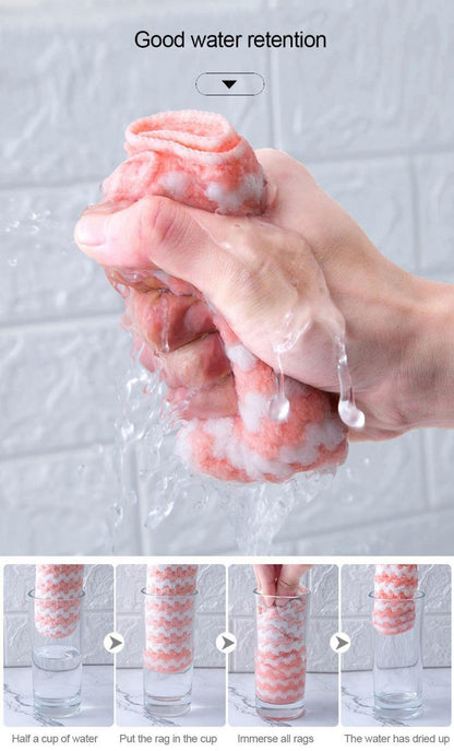 5Pcs Wiping Kitchen Towels Set