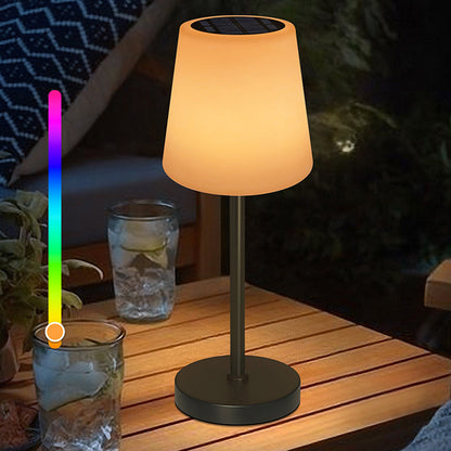 Waterproof Smart Solar Table Lamps Remote Control Desk Lamp