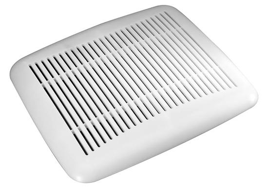 Bath Fan Upgrade Kit 60CFM; Ventilation Fan with White Grille