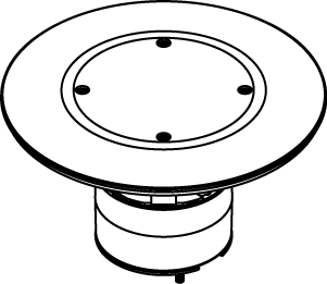 Abandonment Plug Assembly for 3" cored hole