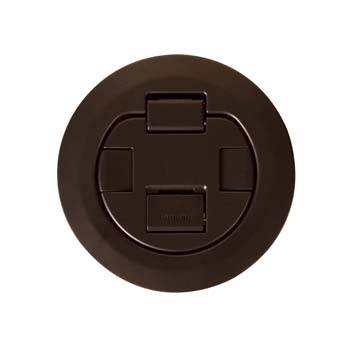 4AT Prewired Dual Service Style Evolution™ Poke-Thru Device-Bronze