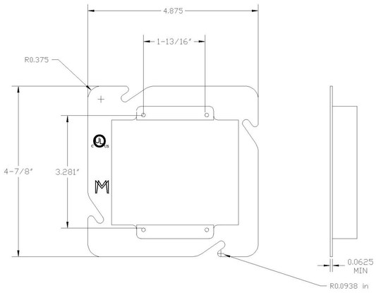 11375, Square Box Cover