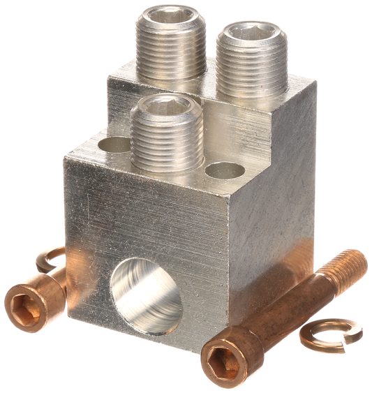 BRKR LMD/MD/ND AL BODY LUG 3W 500KCMIL