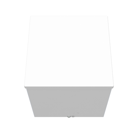 10x10x10 Screw Cover Type 3R UL Listed Steel Knockouts ANSI 61 Gray Quad D Knockout For Lock Emboss Mounting Holes In Back