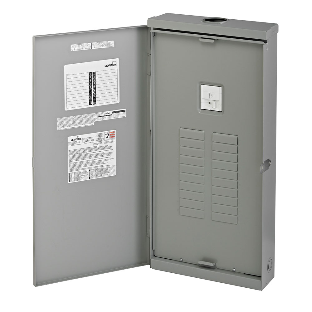 20 Space Outdoor Load Center with 125A Main Circuit Breaker