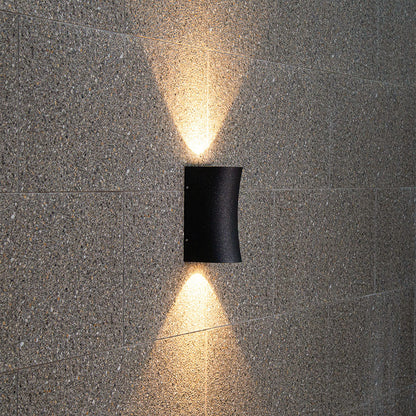 Waterproof LED Up Down Outdoor Wall Light Modern Style