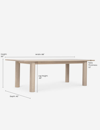 Arc Dining Table by Sun at Six