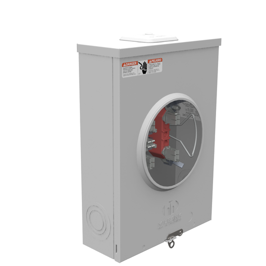 5 Terminal Ringless Small Closing Plate Horn Bypass 7-8 In Barrel Lock Ground With Bracket Provision 150 Ampere