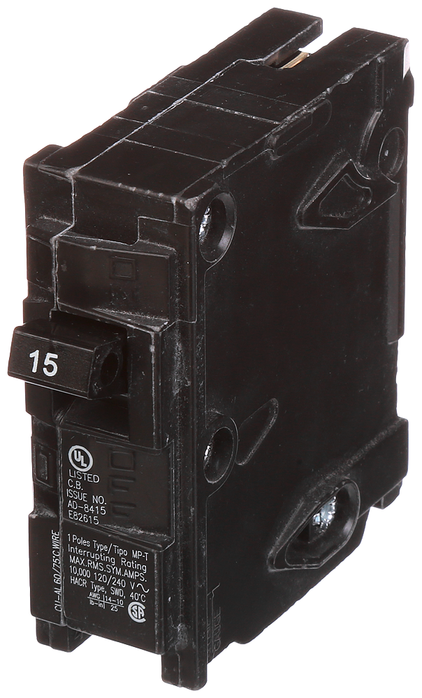 BREAKER 15A 1P 120V 10K QP