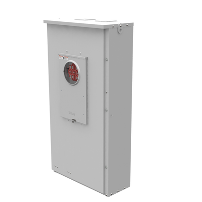 13 Terminal Ringless 2 Large Closing Plates Test Switch Prewired 400-800 Ampere Painted Steel Single Front Piano Hinge Cover Hasp Current Transformer Mounting Included 120-208 Volt