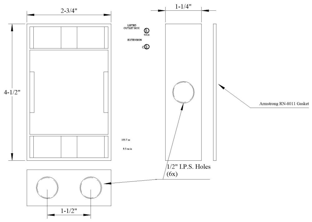 30295, Weatherproof Box Extension