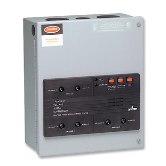 277/480V 3-Phase Wye, Surge Panel with Replaceable Surge Modules: 2277 (3) & 8320-GN (1), NEMA 12 Enclosure, UL 1449 4th Edition Compliant