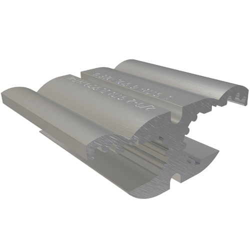 Aluminum Compression Tap Connector, Dual Rated, Main Conductor Range 2/0 Str - 2 Str and 3/0 Sol - 1 Sol, Tap Range 1/0 Sol - 6 Sol and 1 Str - 6 Str, CSA