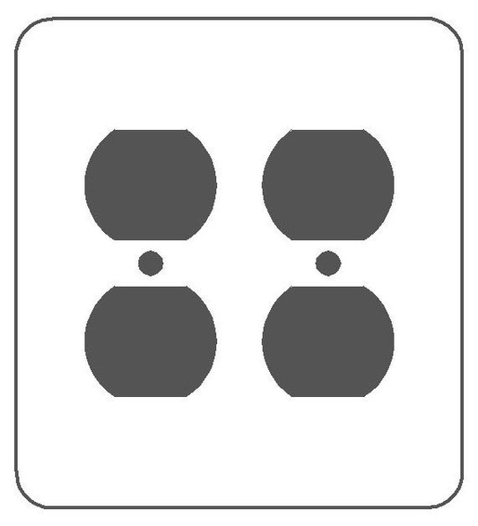 76102, Wallplate