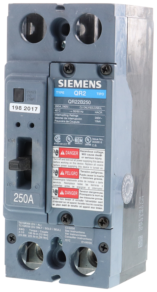 BREAKER 3VA 250A ENCLOSURE TYP 3R