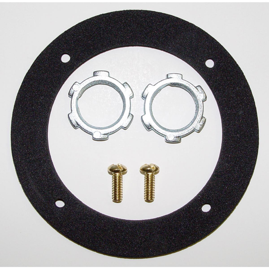 1 - Light Die Cast Mounting Plate - Dark Bronze Finish