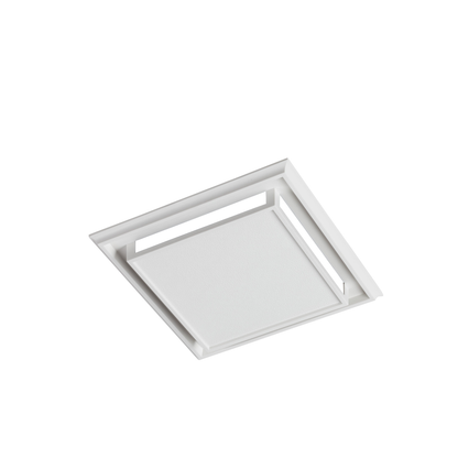 Broan® Duct-free Ventilation Fan with plastic grille, snap-in mounting and charcoal filter
